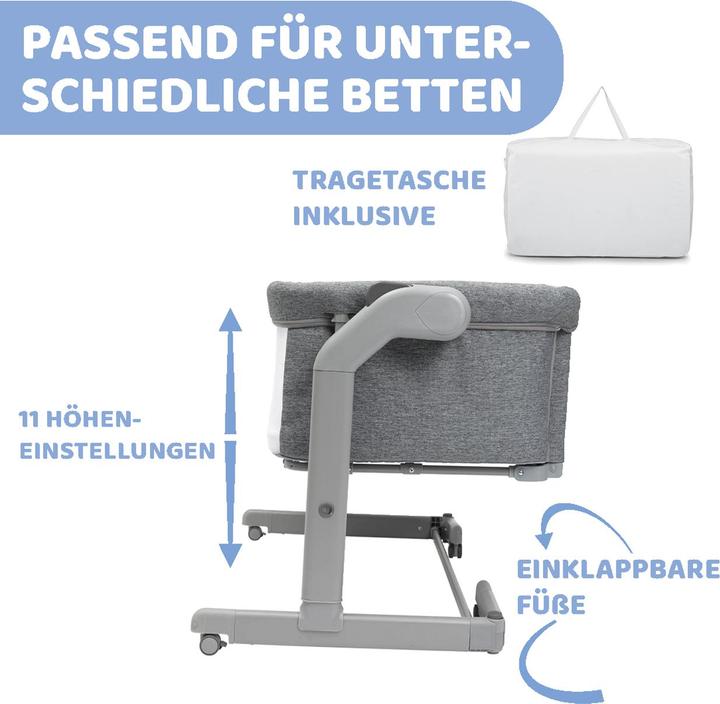 Actual product image Chicco Next2Me Magic Evo Bassinet