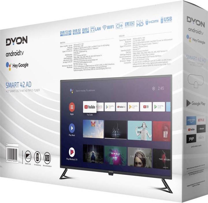 Produktbild Dyon SMART 42 AD (42", AD, LCD, Full HD)