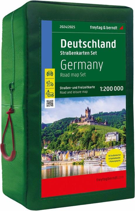 Immagine prodotto Germania, Carta stradale 1:200.000, 2024/2025, freytag & berndt
