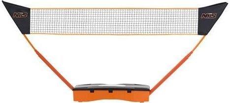Immagine prodotto Nils ZSB2 Set di reti da badminton e tennis 2 in 1 + 2 racchette + 3 freccette + custodia