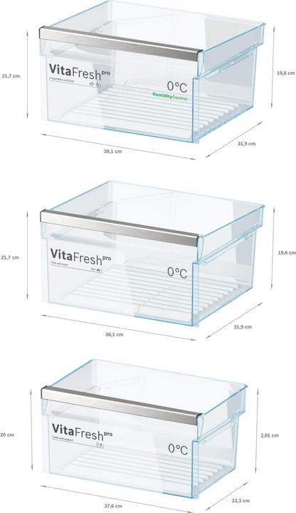 Image du produit Bosch Hausgeräte KSF36PIDP (309 l)