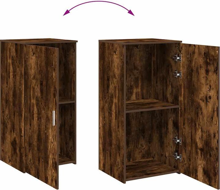 Produktbild VidaXL Lagerschrank Räuchereiche 50x45x103,5 cm Holzwerkstoff Schrank