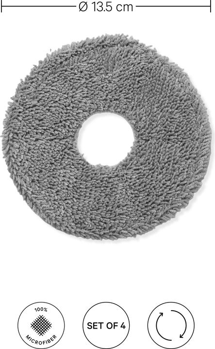 Produktbild Deltalabs Reinigungspad zu DREAME L10s Ultra Mop, 4 Stück