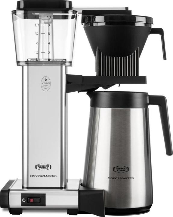 Produktbild Moccamaster 10 kopper - 6 min. bryggetid - Korrekt bryggetid