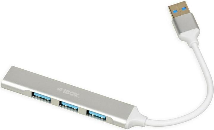 iBox HUB USB 1x USB 3.0 + 3x USB 2.0 (USB-A, 4 Porti)