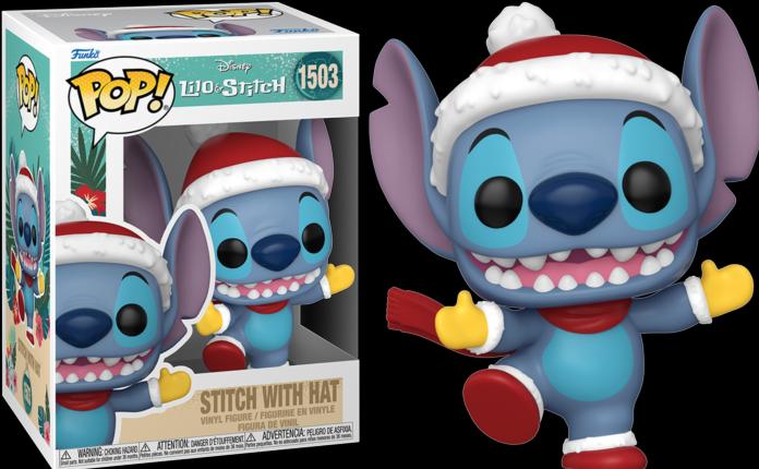 Produktbild Funko Disney Stitch with Santa Hat