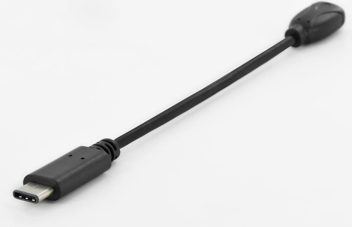 Image du produit ednet Câble adaptateur USB de Type-C™, Type-C™ vers Micro B (0.15 m, USB 2.0)
