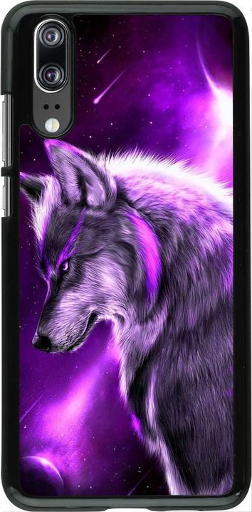 Image du produit PhoneLook Coque Purple Sky Wolf (Huawei P20)