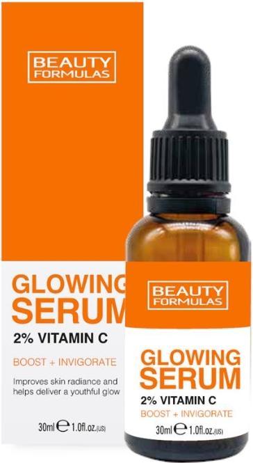Produktbild Beauty Formulas Glowing Serum 2% Vitamin C Brightening Serum 30Ml (30 ml)