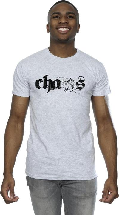 Actual product image Netflix Mens The Witcher Chaos T-Shirt (XXL)