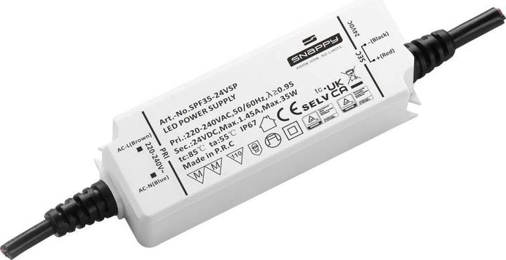 Dehner Elektronik SPF 35-12VSP Transformateur LED, conducteur LED à tension constante 35 W 2.9
