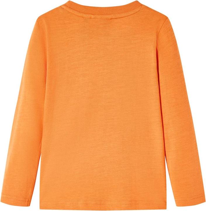 Produktbild VidaXL Kinder-Langarmshirt Dunkelorange 116,Material: 100 (116)