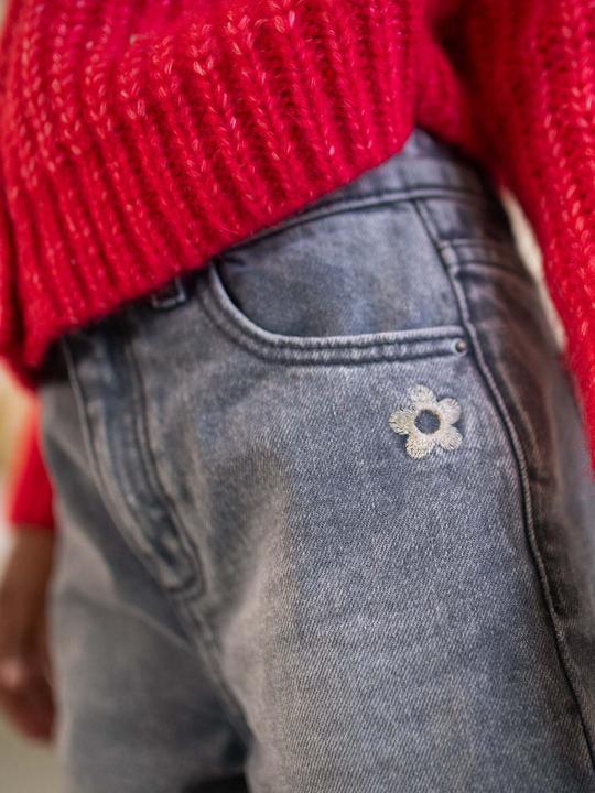 Immagine prodotto Vertbaudet Weite Mädchen Jeans mit Dehnbund, Bundweite verstellbar (98)