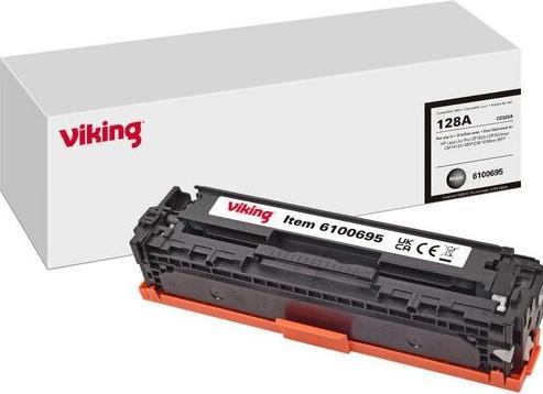 Image du produit Viking Cartouche de toner Compatible HP 128A CE320A Noir (CF)