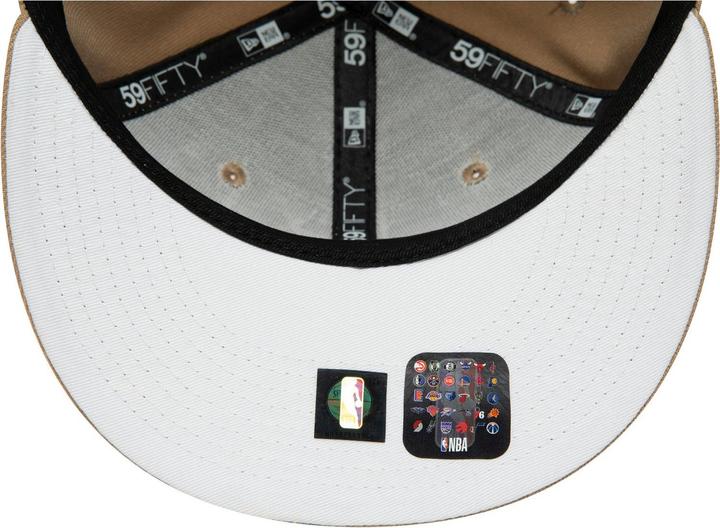 Actual product image New Era 59Fifty Fitted Cap - Chicago Bulls camel beige (7 1/4)