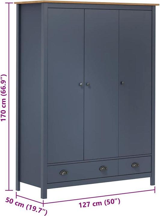 Immagine prodotto VidaXL Oenone (127 x 50 x 170 cm)