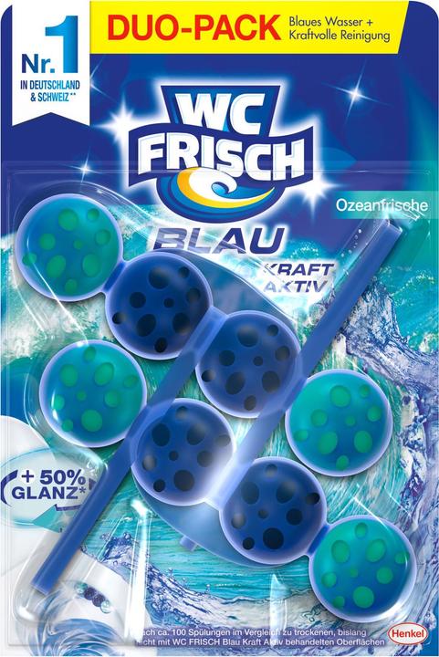 WC Frisch WC-Reiniger Einhänger Blauspüler Ozeanfrische