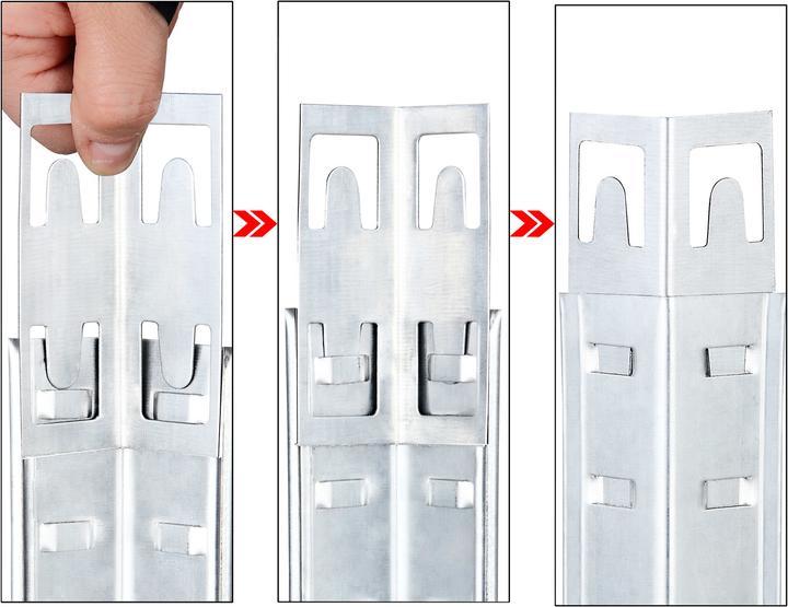 Actual product image Monzana Heavy duty shelving