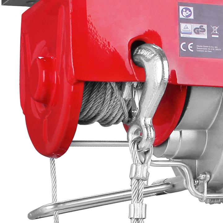 Actual product image Monzana Cable winch