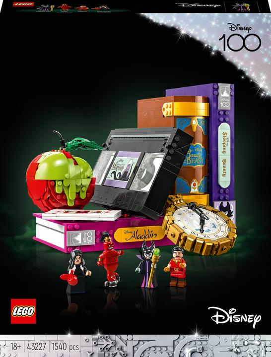 Image du produit LEGO Cassette vidéo Disney Classic 43227 (43227, LEGO Disney, LEGO difficiles à trouver)
