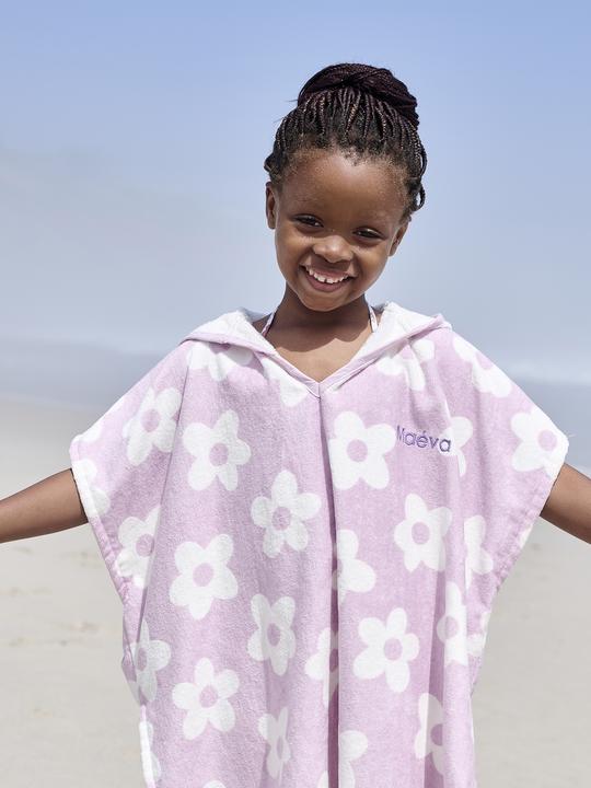 Image du produit Vertbaudet Poncho de bain enfant en coton recyclé, personnalisable (128)