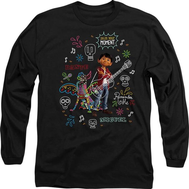 Immagine prodotto La Maison du Coco Maglietta Miguel Dante Citazioni di Film e Scarabocchi Colorati Adulto Unisex (XXL)