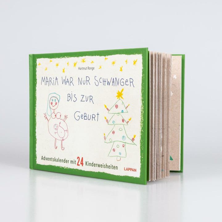 Image du produit Marie n'était enceinte que jusqu'à sa naissance - Calendrier de l'Avent avec 24 sagesses enfantines