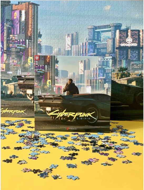 Actual product image Good Loot Cyberpunk 2077: Mercenary on the Rise Deck (1000 pieces)