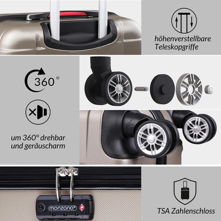 Immagine prodotto Monzana Exopack (105 l, M (50 - 90l), XL (da 115l))