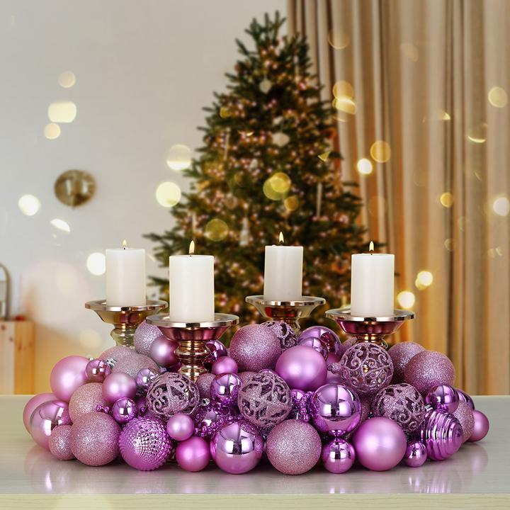 Produktbild Deuba Weihnachtsbaumkugeln (100 -teilig)