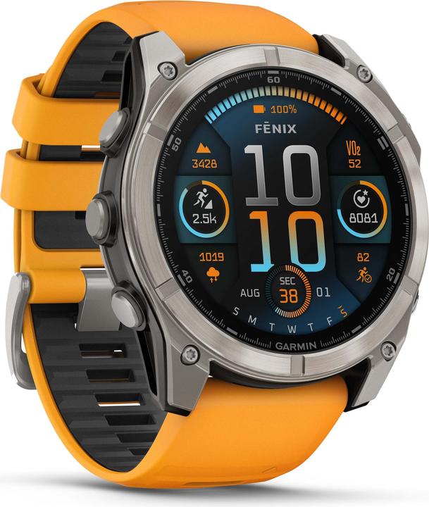 Garmin Fenix 8 AMOLED Sapphire Titan (51 mm)