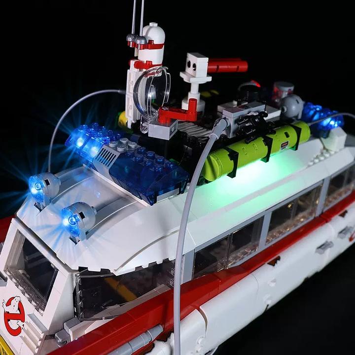 Produktbild BrickBling LED Licht Set für LEGO Ghostbusters: Auto ECTO-1 (10274) inkl. Fernbedienung