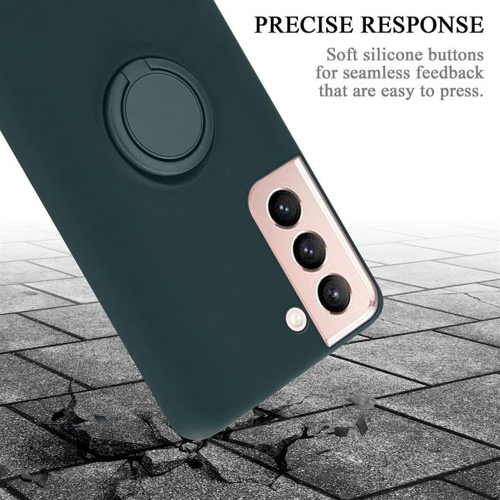Actual product image Cadorabo TPU Liquid Ring Silicone Case Cover (Samsung Galaxy S21 5G)