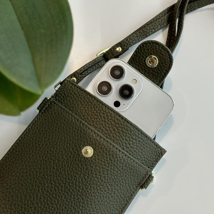 Actual product image PhoneLook Etui universel élégant pour smartphone jusqu'à 6,7 pouces en similicuir avec portefeuille (Apple iPhone 4)