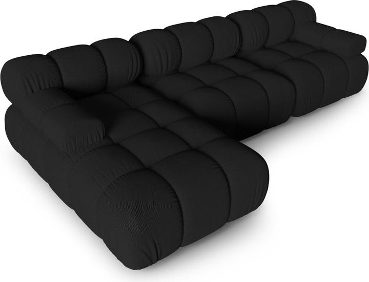 Image du produit Micadoni Canapé D'Angle Gauche Modulaire, "Bellis", 4 Places, 282x155x70Fabriqué en Europe (Canapé d'angle)
