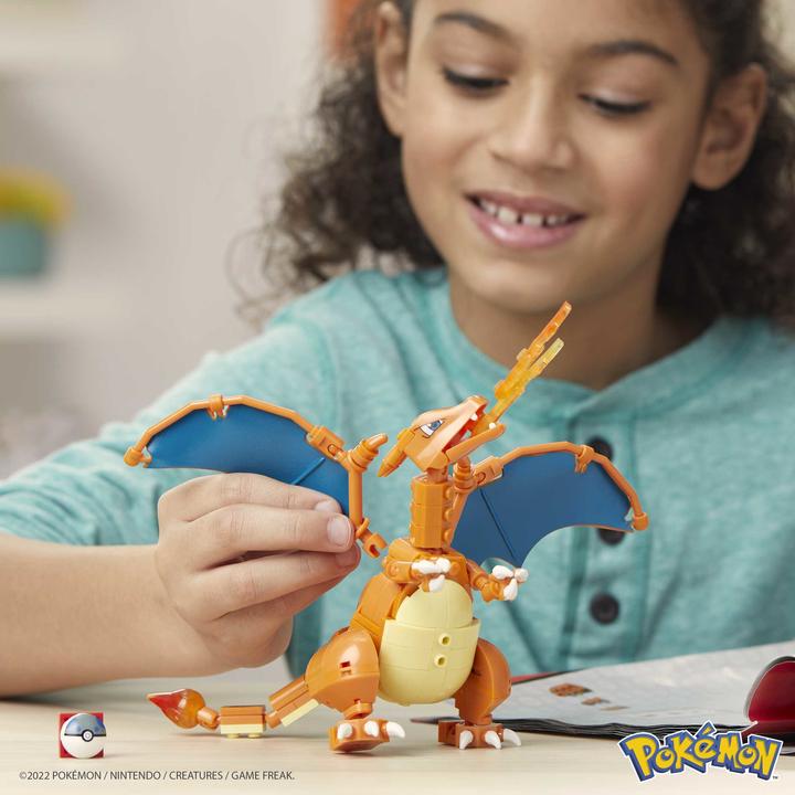 Actual product image Mega Construx Pokemon building set - Glurak