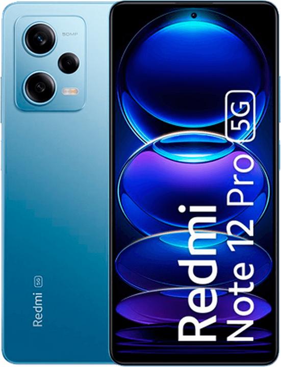 Productafbeelding Xiaomi Redmi Note 12 Pro 5G (8GB) (128 GB, Hemelsblauw, 6.67", Dubbele SIM, 50 Mpx, 5G)