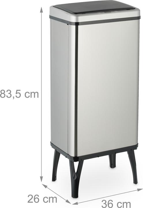 Actual product image Relaxdays Sensor bin (60 l)
