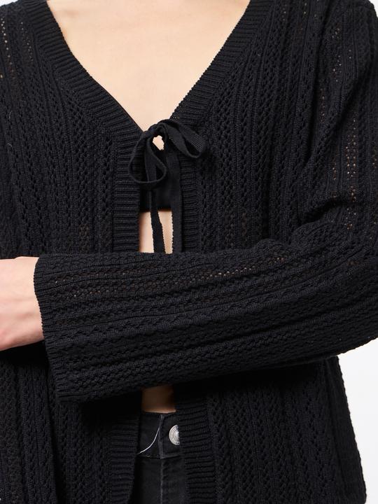 Actual product image Pieces Pcnuka Ls Knit Cardigan Noos Bc (XS)