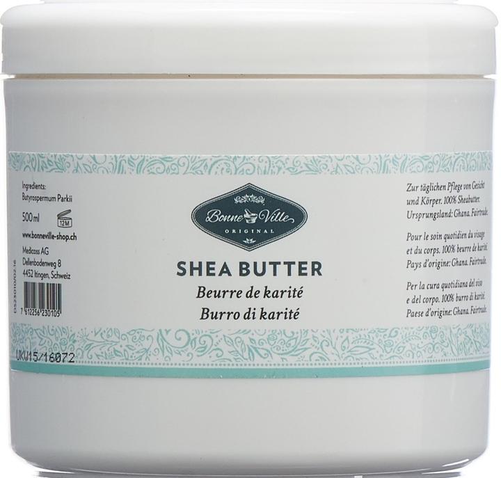 Image du produit Bonneville Beurre de karité (Crème pour le corps, 500 ml)