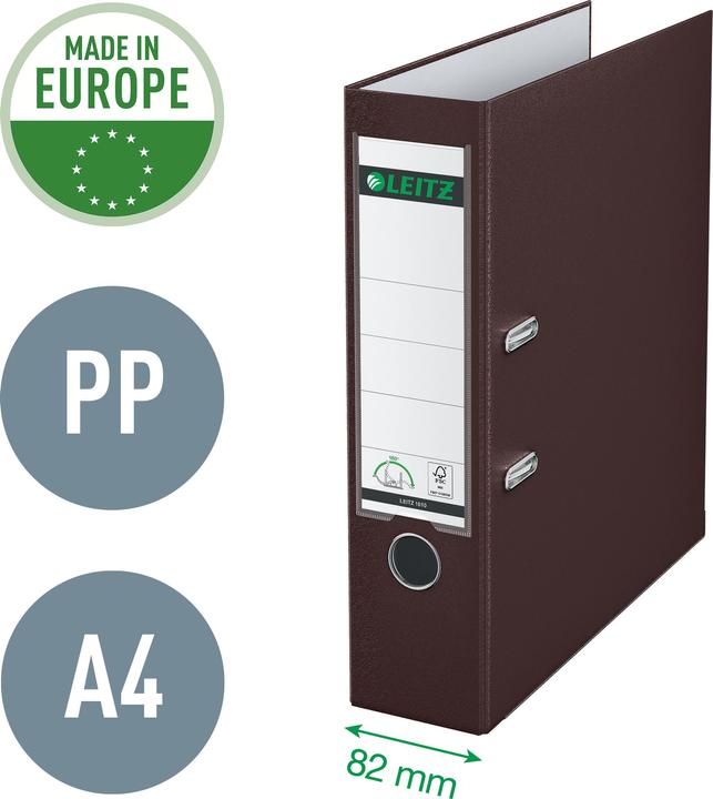Image du produit Leitz 180° Pp (A4, 80 mm, 1 pièce(s))