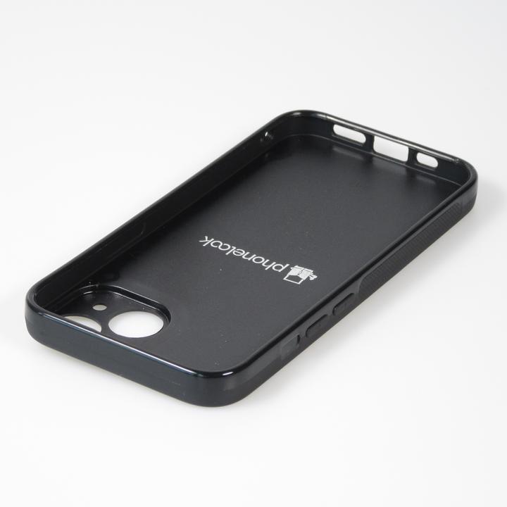 Actual product image PhoneLook Coque Silicone rigide noir Summer 18 19 (Apple iPhone 14)