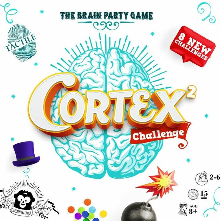 Actual product image Asmodée MAC0008 - Cortex 2 Challenge, card game, for 2-6 players, from 8 years (French)