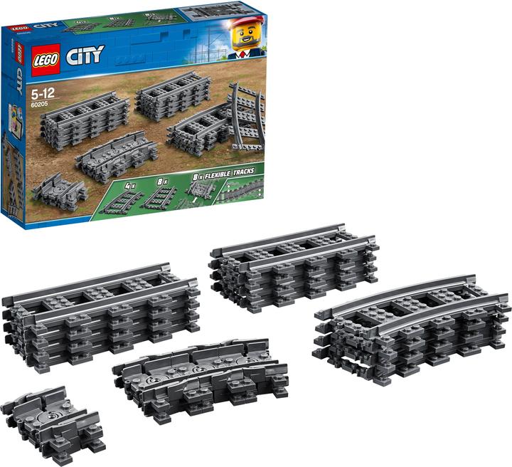 Actual product image LEGO Rails (60205, LEGO City)