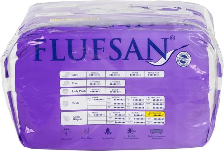 Immagine prodotto VidaXL Pannolini monouso Flufsan per adulti 15 pezzi. (15 x, XL)