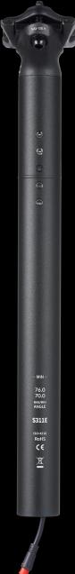 Image du produit Light Skin Sellette E-Bike LED, noire (27,2mm) (27.20 mm)
