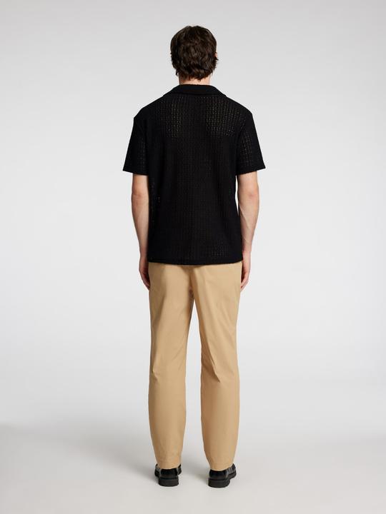 Produktbild Selected Homme Jacquard Strick Kurzarmhemd (L)