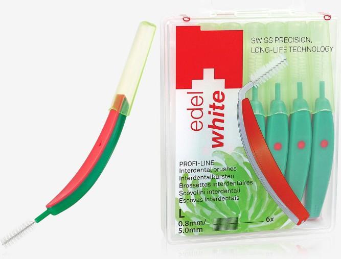 Image du produit Edel + White Brosses interdentaires L 0.8mm 6 pces (6 x, 0.80 mm)