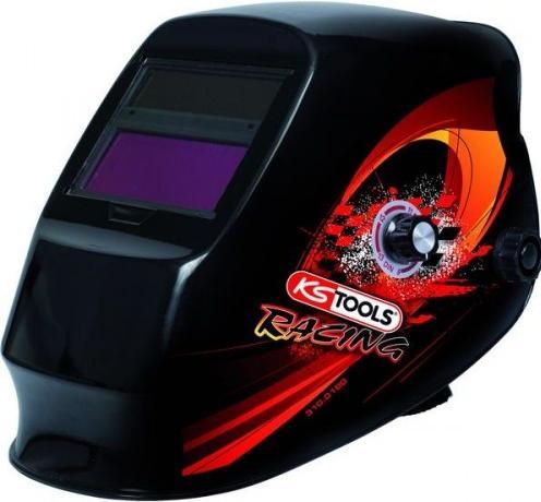 Actual product image KS Tools Welders protective helmet, racing design