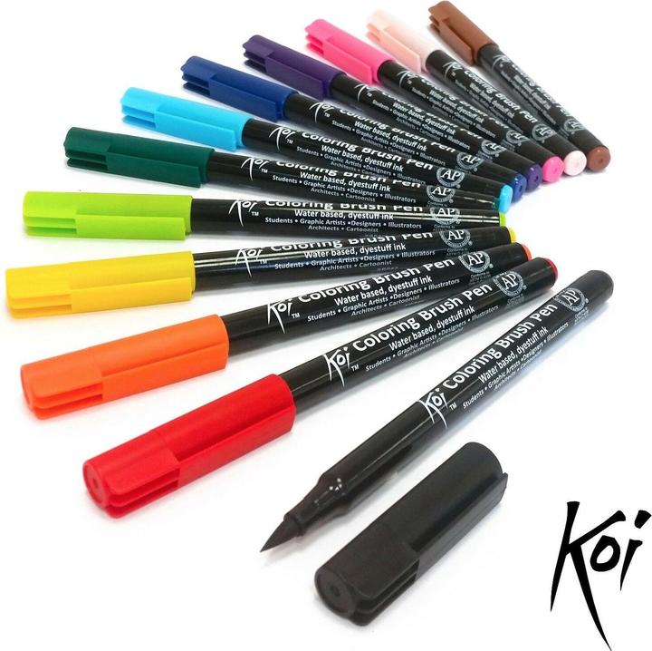 Immagine prodotto Sakura Pennello Koi Colorare (Multicolore, 12 x)